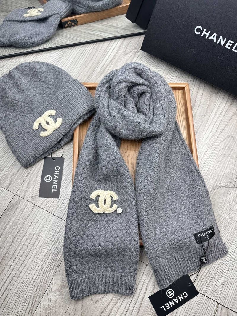 Chanel Caps Scarfs